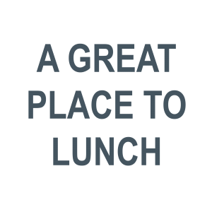 A great place to lunch - Bunt & Associates: Transportation Planners