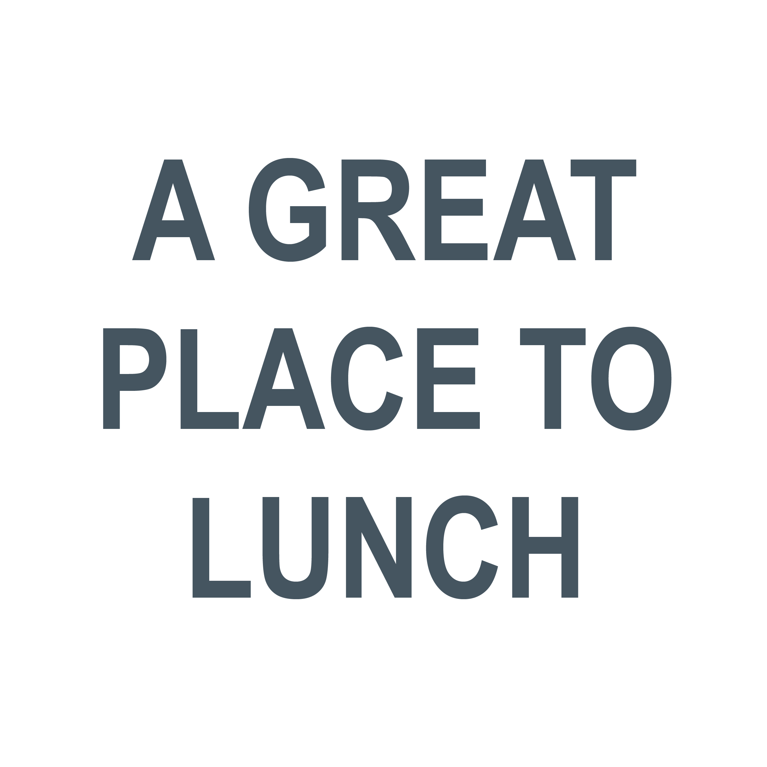 A great place to lunch - Bunt & Associates: Transportation Planners