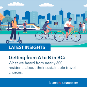 Bunt's Transportation Demand Management Survey